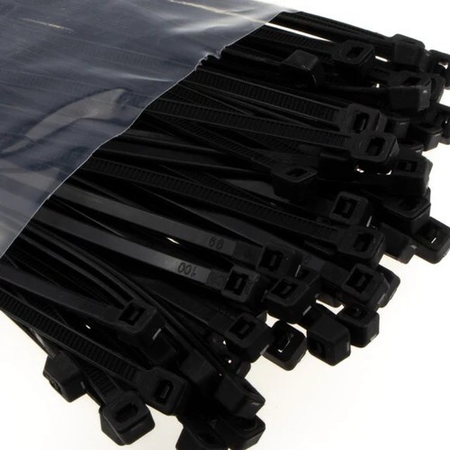 Black cable ties zip - ties, long