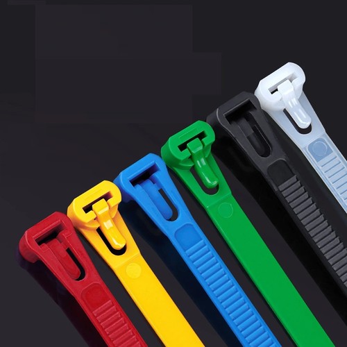 100pcs releasable cable ties - 100pcs,