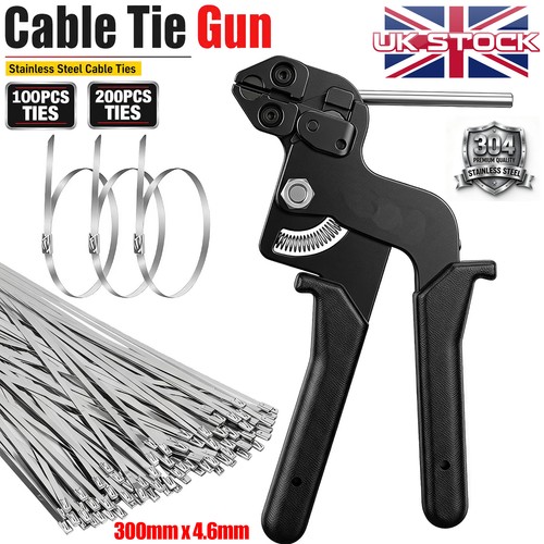 Cable tie gun kit - kit, 100/200