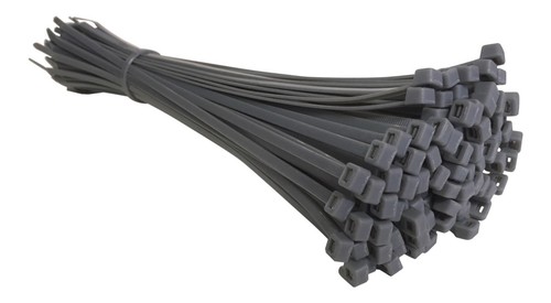 Silver cable ties - cable,