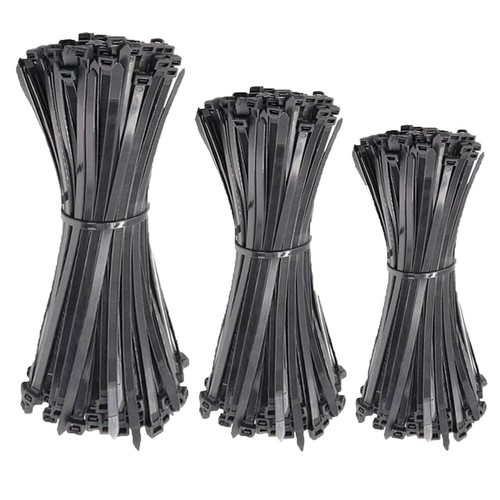 200 pack black assorted - 200,