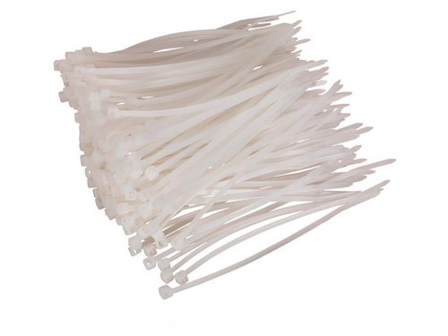 Cable ties white - cable, white/natural