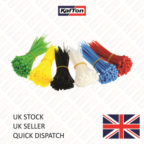 Nylon plastic cable ties - plastic, zip