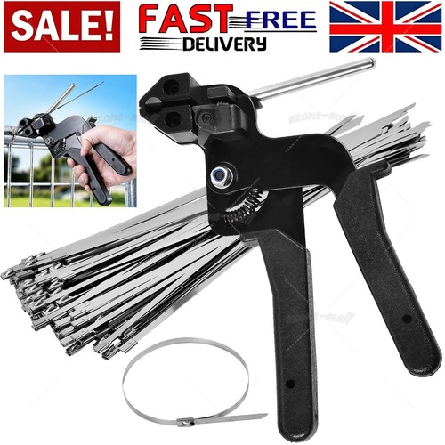 Heavy steel cable tie - heavy, set