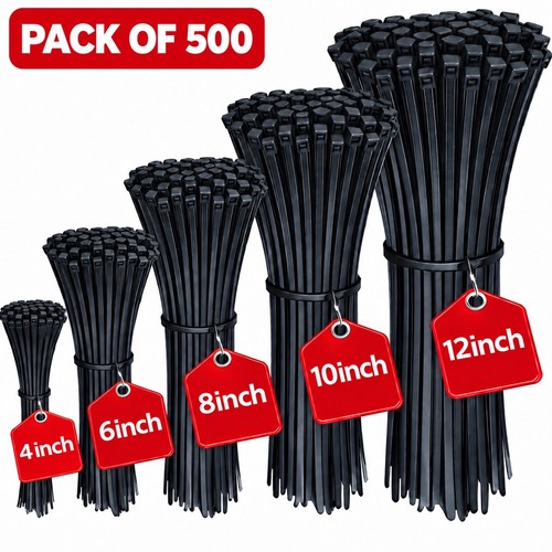 500 black cable - black, zip