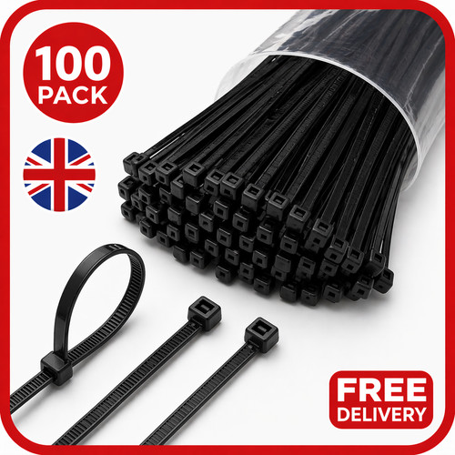 Black cable ties - cable,