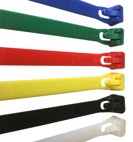 Releasable reusable cable - reusable, ties
