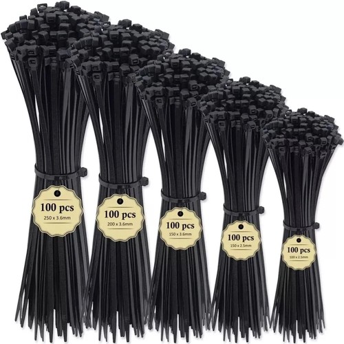 500 black cable - cable, zip