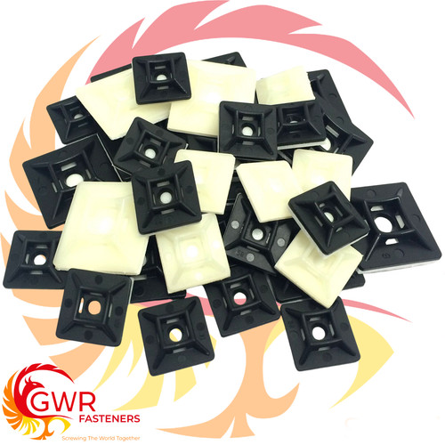 Self adhesive cable - cable, base