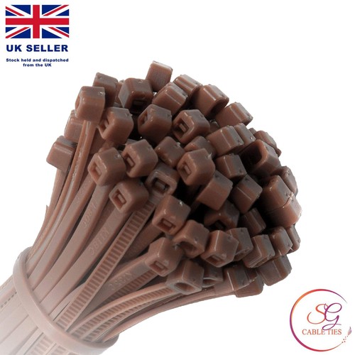 Brown cable ties small - ties,,