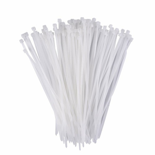 Natural white cable - /, ties