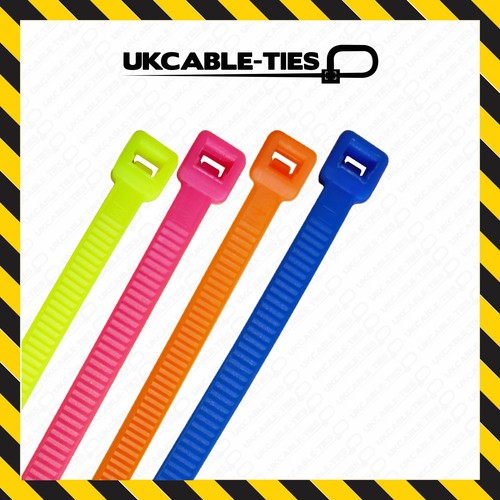 Fluorescent cable ties nylon - fluorescent,